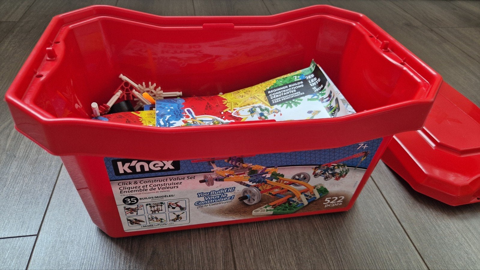 K'nex als nieuw met uitbreidingssets, Kinderen en Baby's, Speelgoed | Bouwstenen, Ophalen of Verzenden, Zo goed als nieuw, K'nex