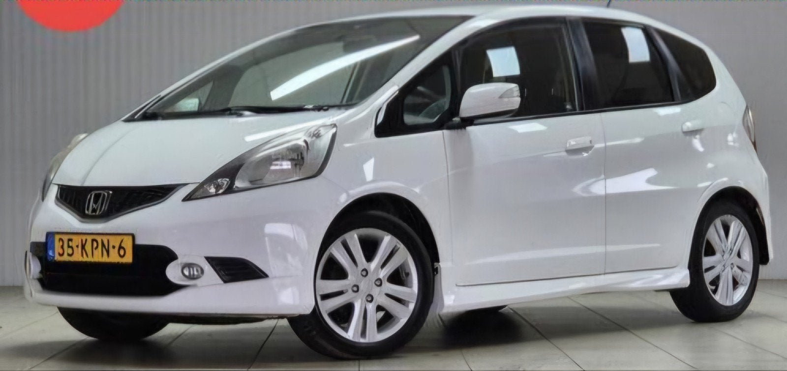 Honda Jazz 1.4 2010 Wit, Voorwielaandrijving, 1046 kg, 450 kg, 40 €/maand