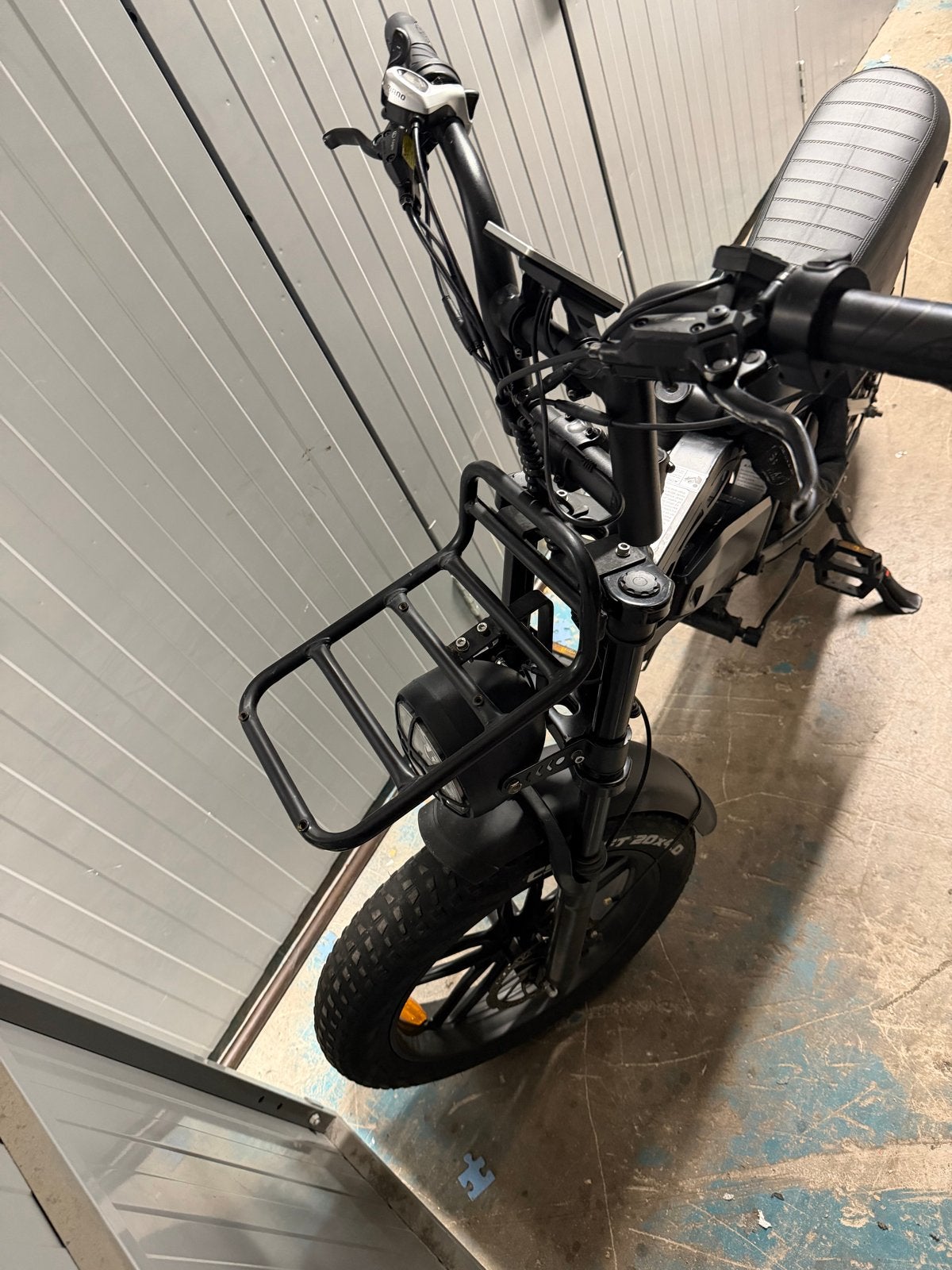 Zwarte V20 Pro Fatbike – Oplader en slot inbegrepen, Zo goed als nieuw, 51 tot 55 cm, 50 km per accu of meer, Ophalen