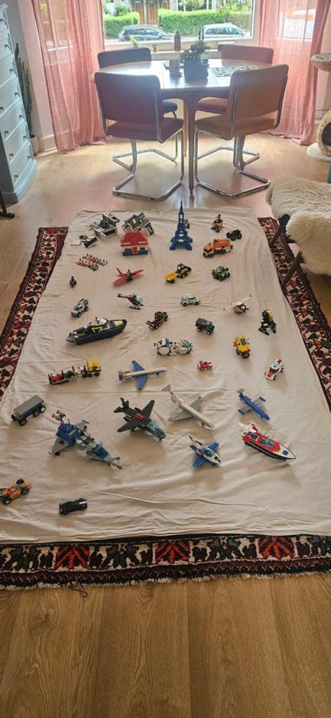 30 KG Lego inclusief sorteerbakken en grondplaten, Ophalen