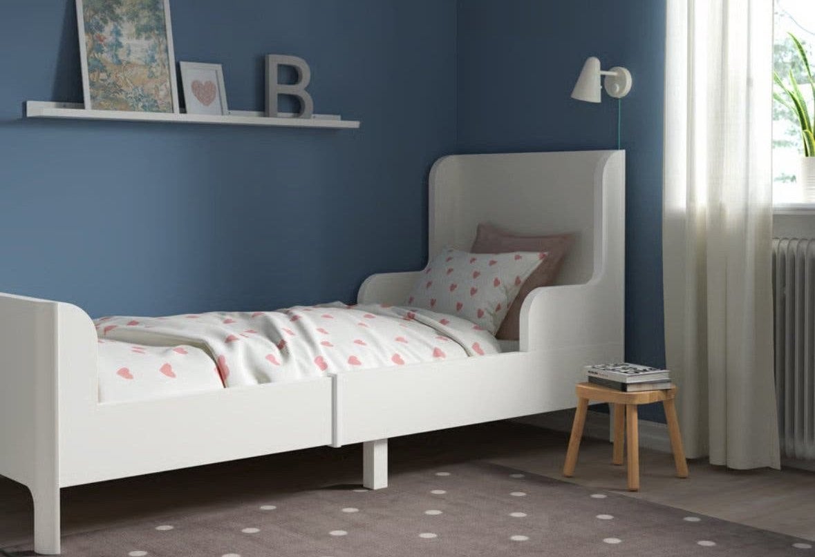 IKEA Busunge uitschuifbed met Innerlig matras, Ophalen, Zo goed als nieuw, Lattenbodem