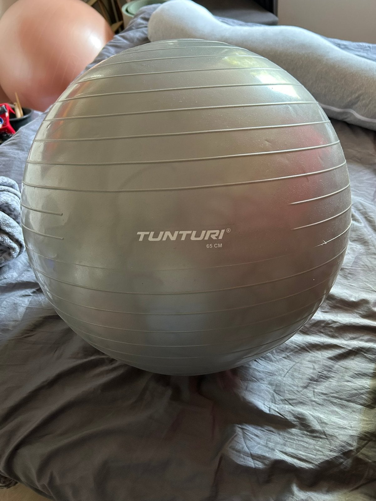 Tunturi fitness bal - 65 cm, Ophalen of Verzenden, Zo goed als nieuw