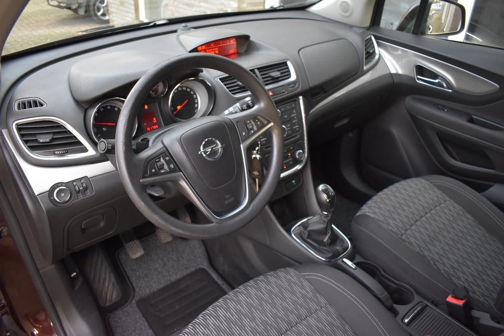 Opel Mokka 1.6 Selection Cruise Elekt. pakket Airco, Auto's, Voorwielaandrijving, Euro 5, Gebruikt, Zwart