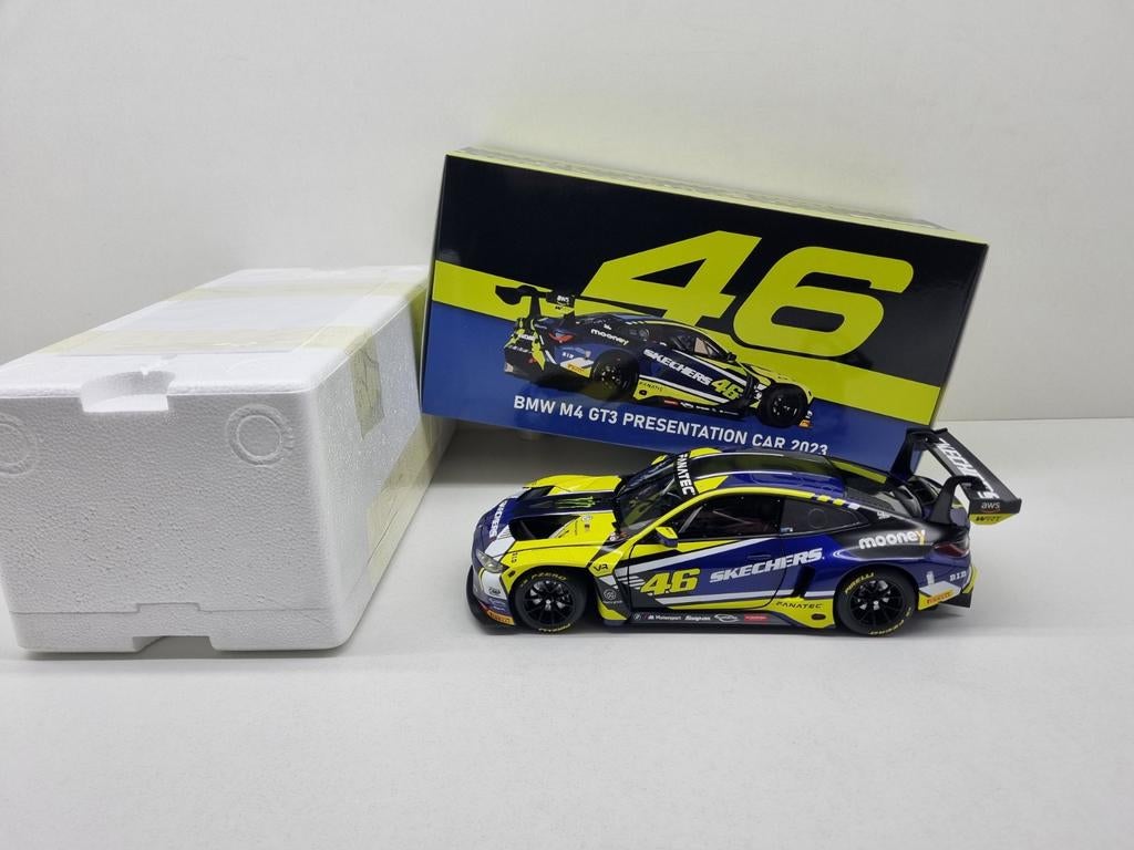 Minichamps
Bmw M4 GT3
#46 Valentino Rossi Team WRT
1:18 Nieu, Ophalen of Verzenden, Nieuw, Auto, MiniChamps