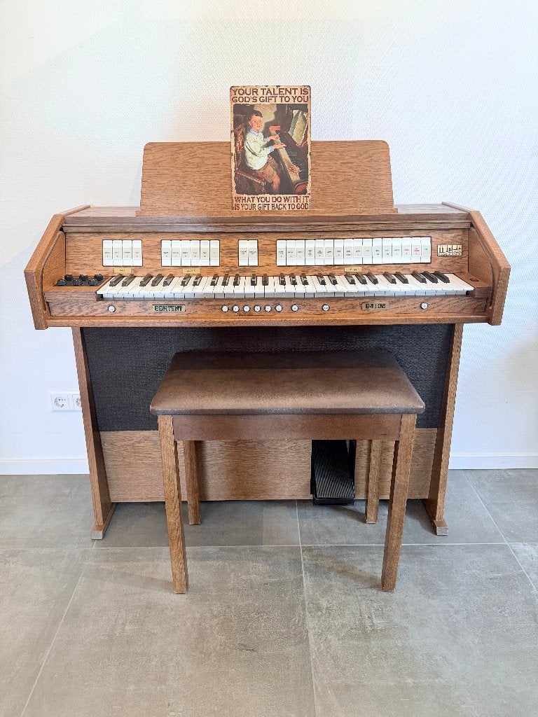 Content D4100, Verzenden, Zo goed als nieuw, 1 klavier, Orgel
