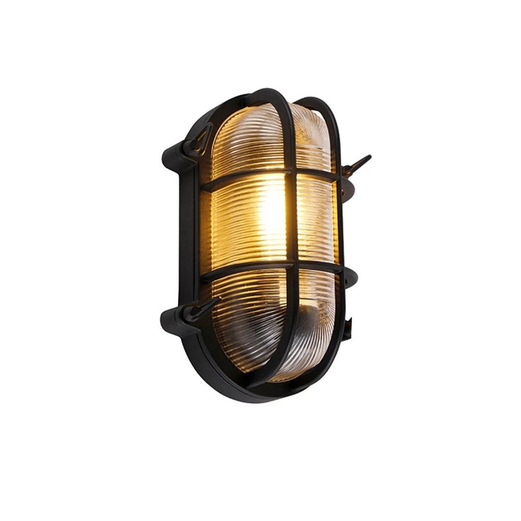Zware Bullit buitenlantaarn (nieuw!), Tuin en Terras, Buitenverlichting, Wandlamp, Nieuw, Ophalen of Verzenden, Netvoeding