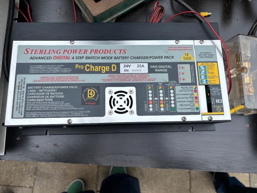 Acculader 24v, Ophalen, Gebruikt