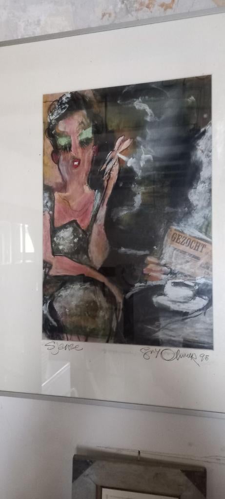 Guy Olivier Kunstwerk, Antiek en Kunst, Ophalen of Verzenden