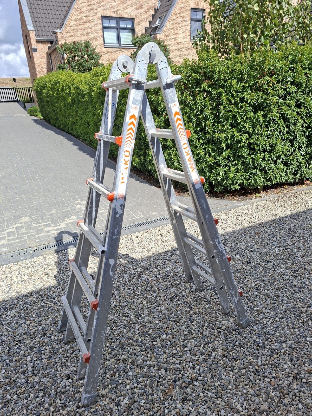 Waku trap, Ophalen, Gebruikt, Trap, Opvouwbaar of Inschuifbaar