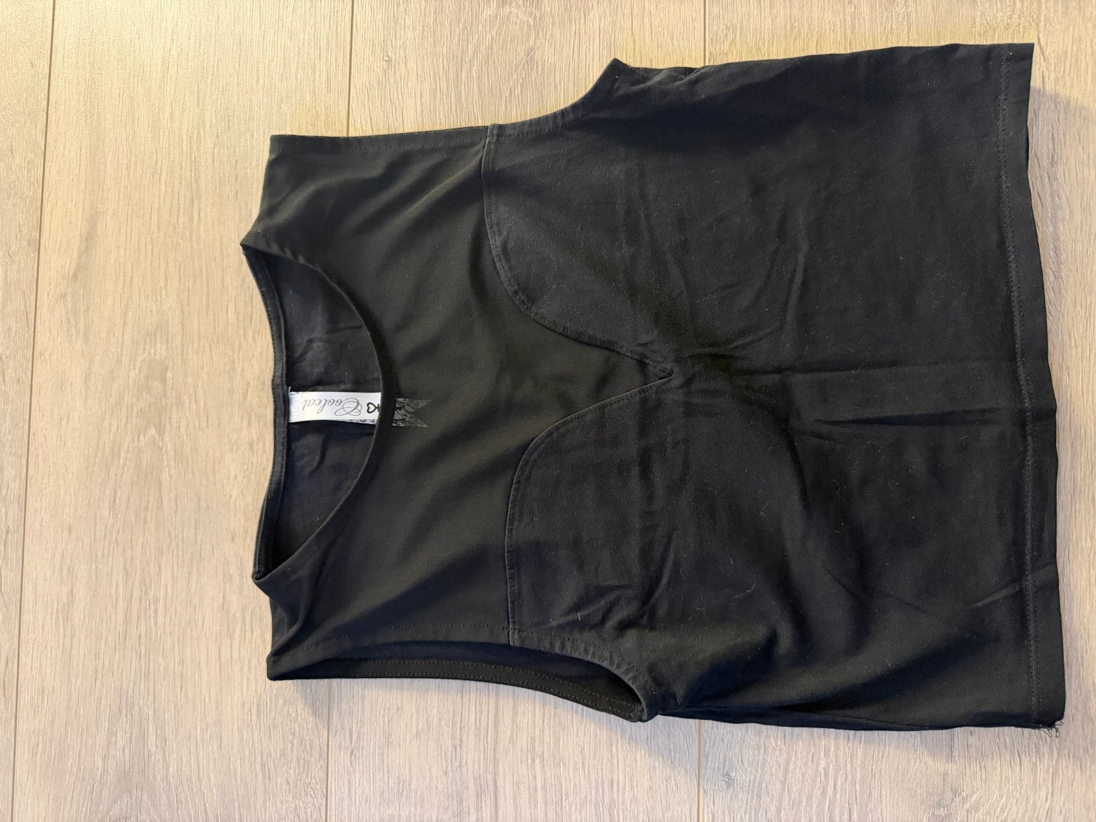 Zwarte mouwloze top van Cool Cat, Kleding | Dames, Maat 38/40 (M), Zwart, Ophalen of Verzenden, Zonder mouw
