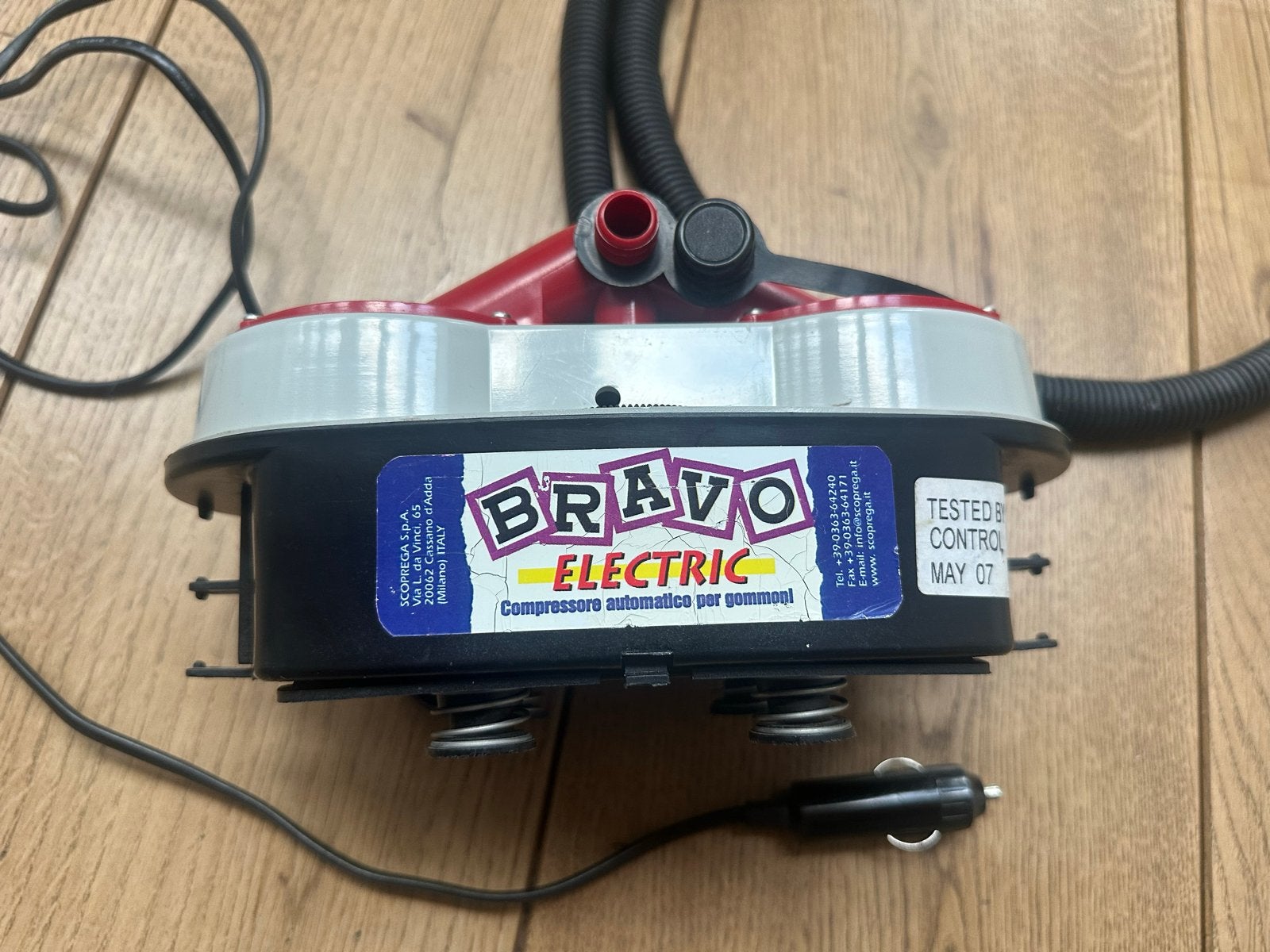 Bravo Electric luchtpomp (defect), Watersport en Boten, Ophalen of Verzenden, Gebruikt