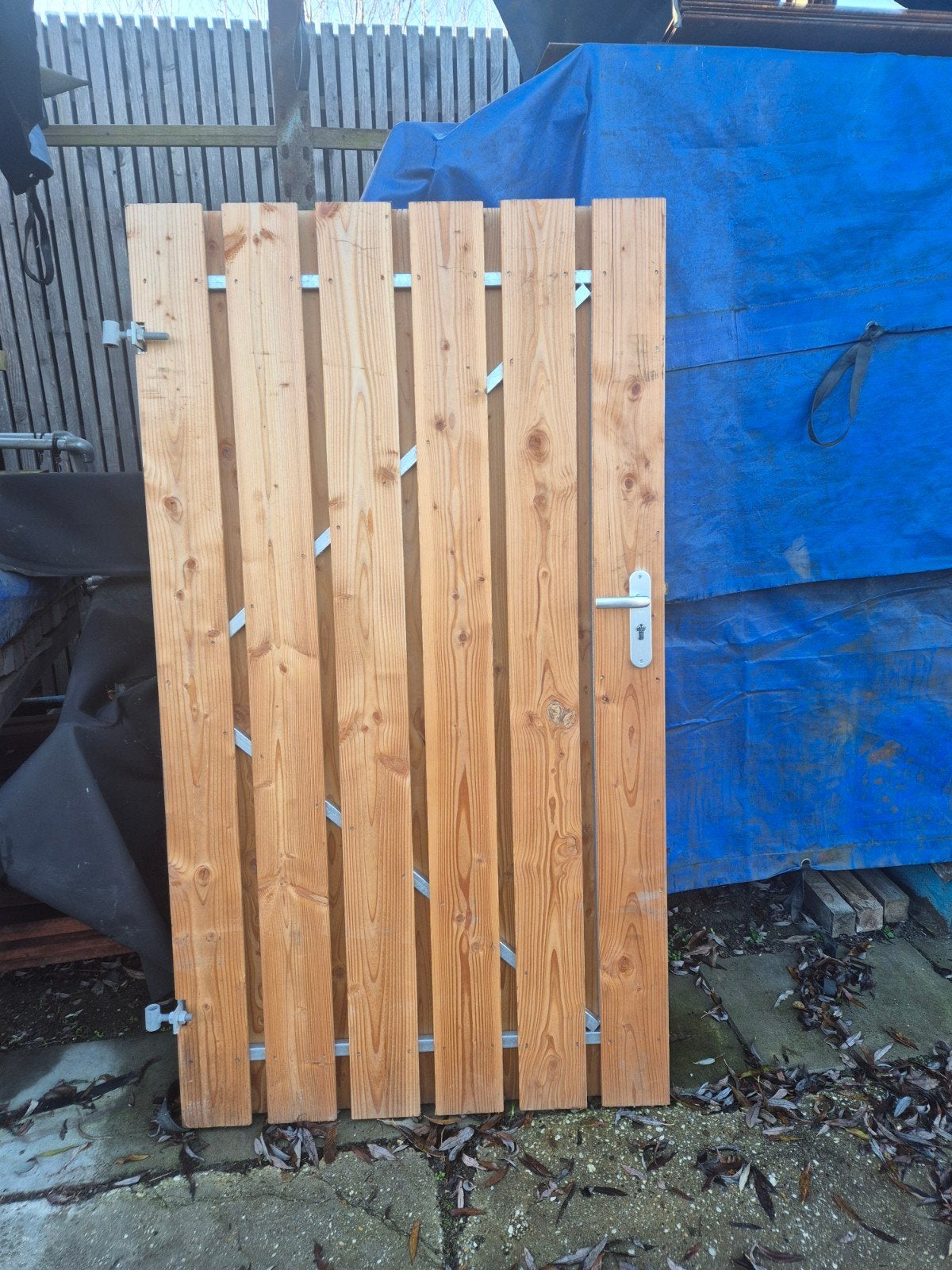 Douglas poort deze tuindeur is 100x190 cm, Tuin en Terras, Tuinpoorten, Ophalen, Nieuw, Draaipoort, 150 tot 200 cm
