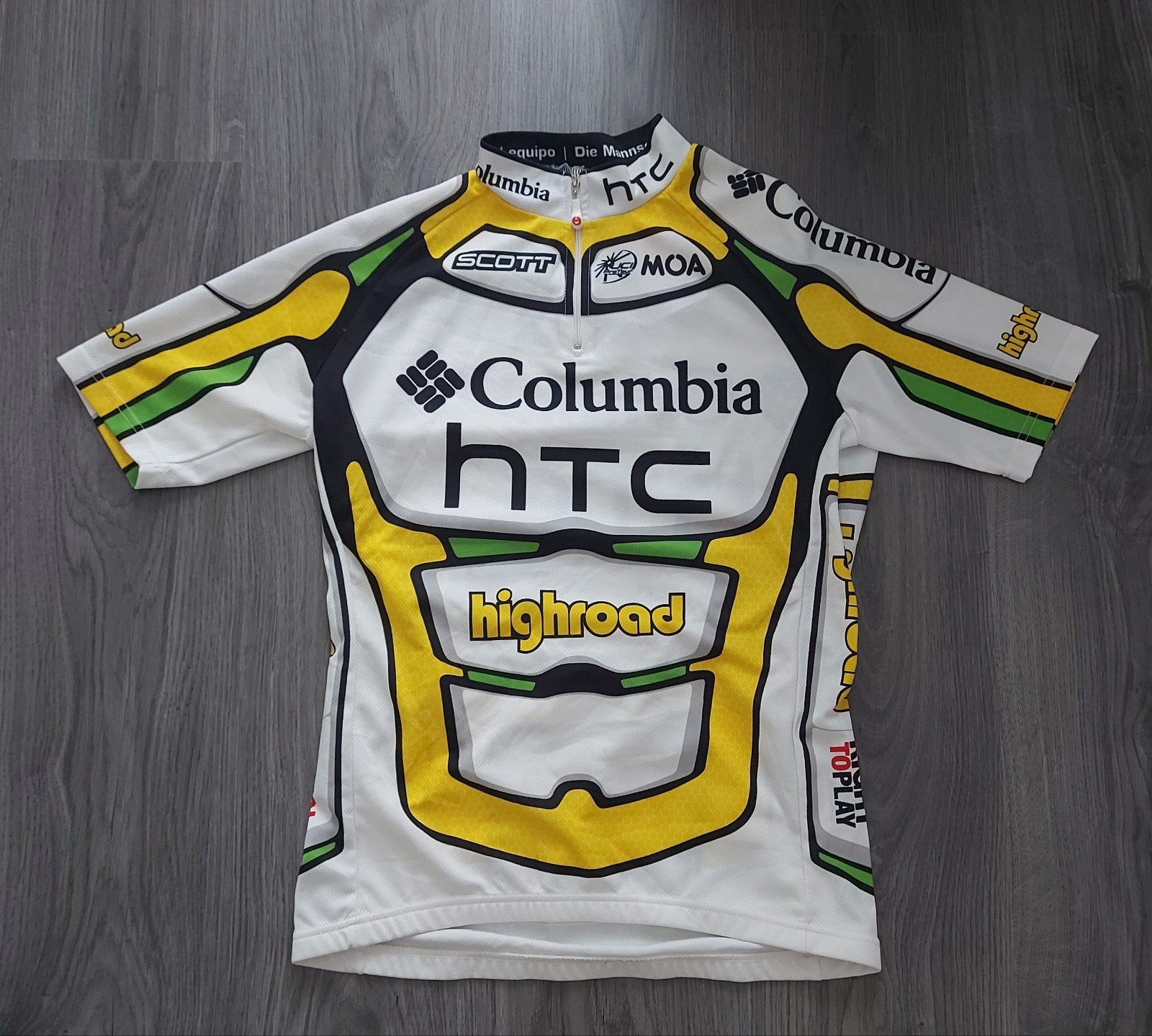 Wielrenshirt HTC Columbia, Ophalen of Verzenden, Buitenlandse clubs, Shirt