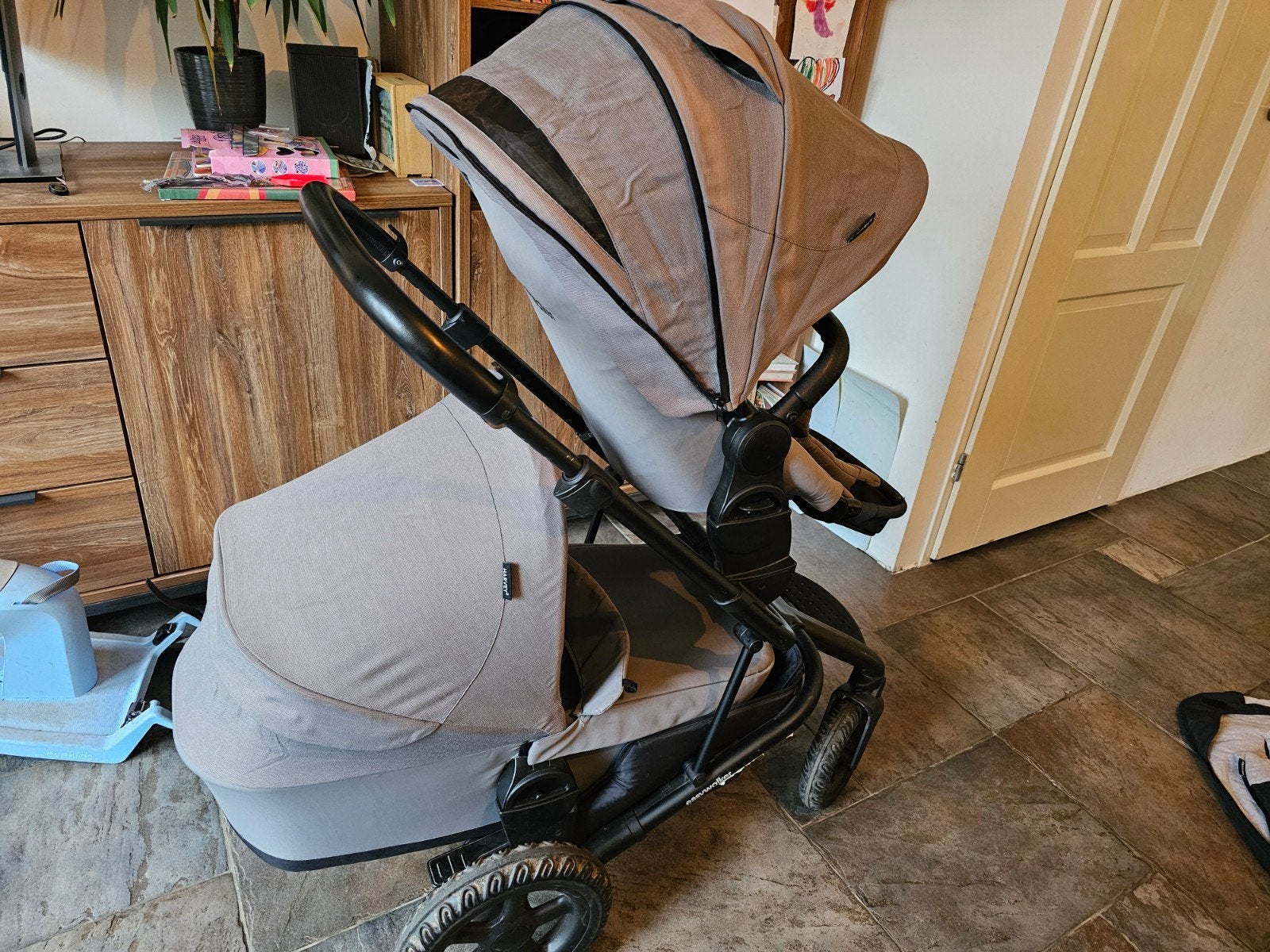 Easywalker wagen, Ophalen, Gebruikt, Voetenzak