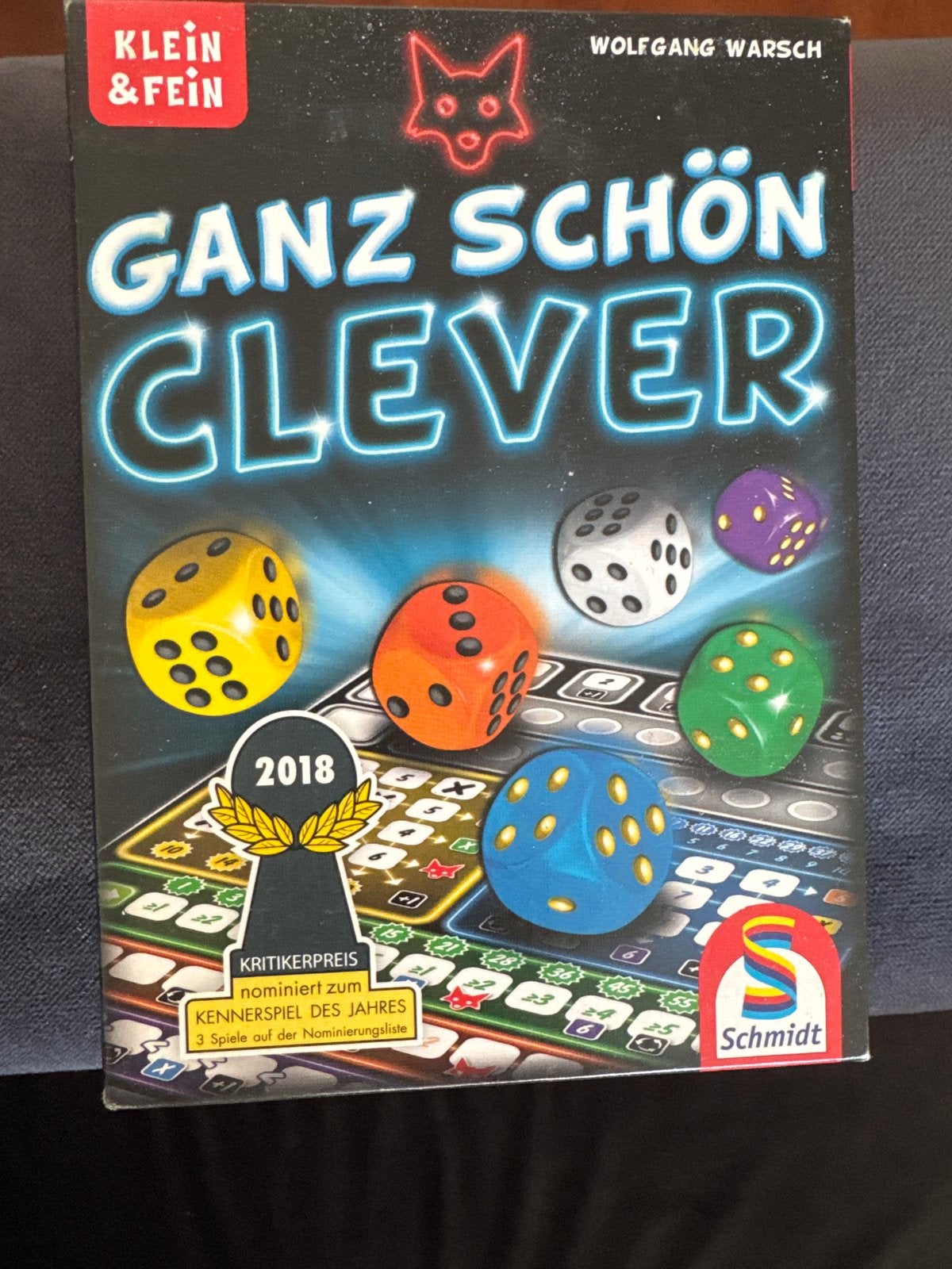 Ganz Schön Clever dobbelspel - Wolfgang Warsch, Een of twee spelers, Ophalen, Zo goed als nieuw