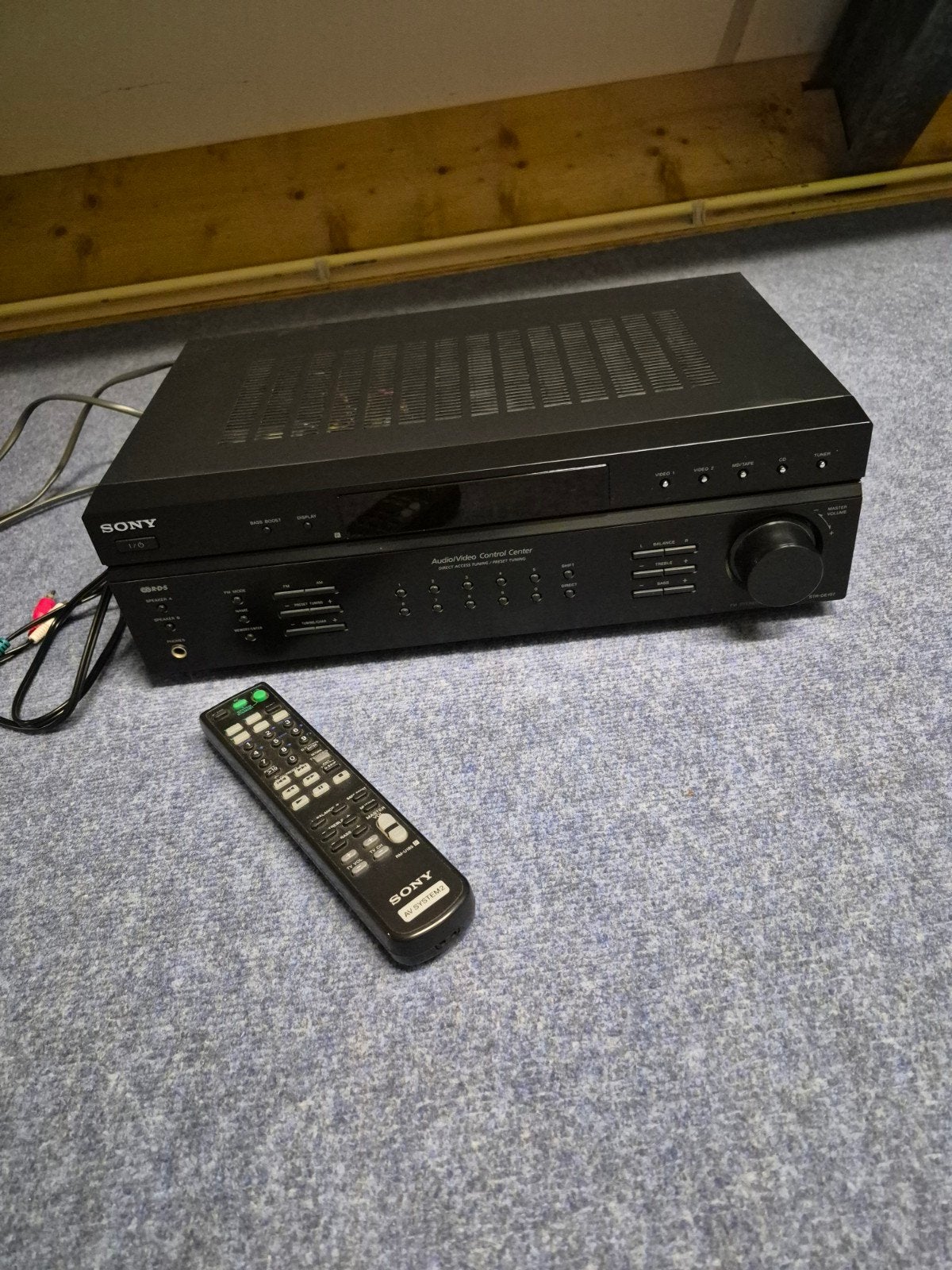 Sony Audio/Video Control Center Receiver en afstandsbedienin, Audio, Tv en Foto, Versterkers en Receivers, Gebruikt, Ophalen of Verzenden