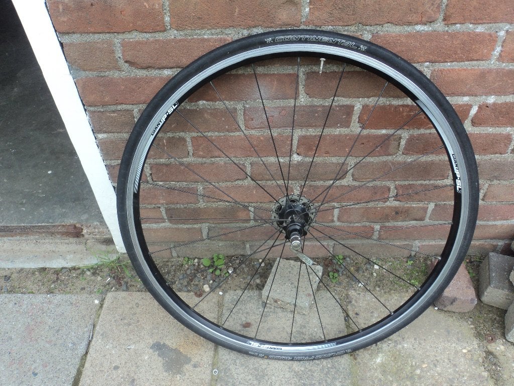 28 INCH ACHTERWIEL 10 VERSN, Ophalen, Zo goed als nieuw, Wiel
