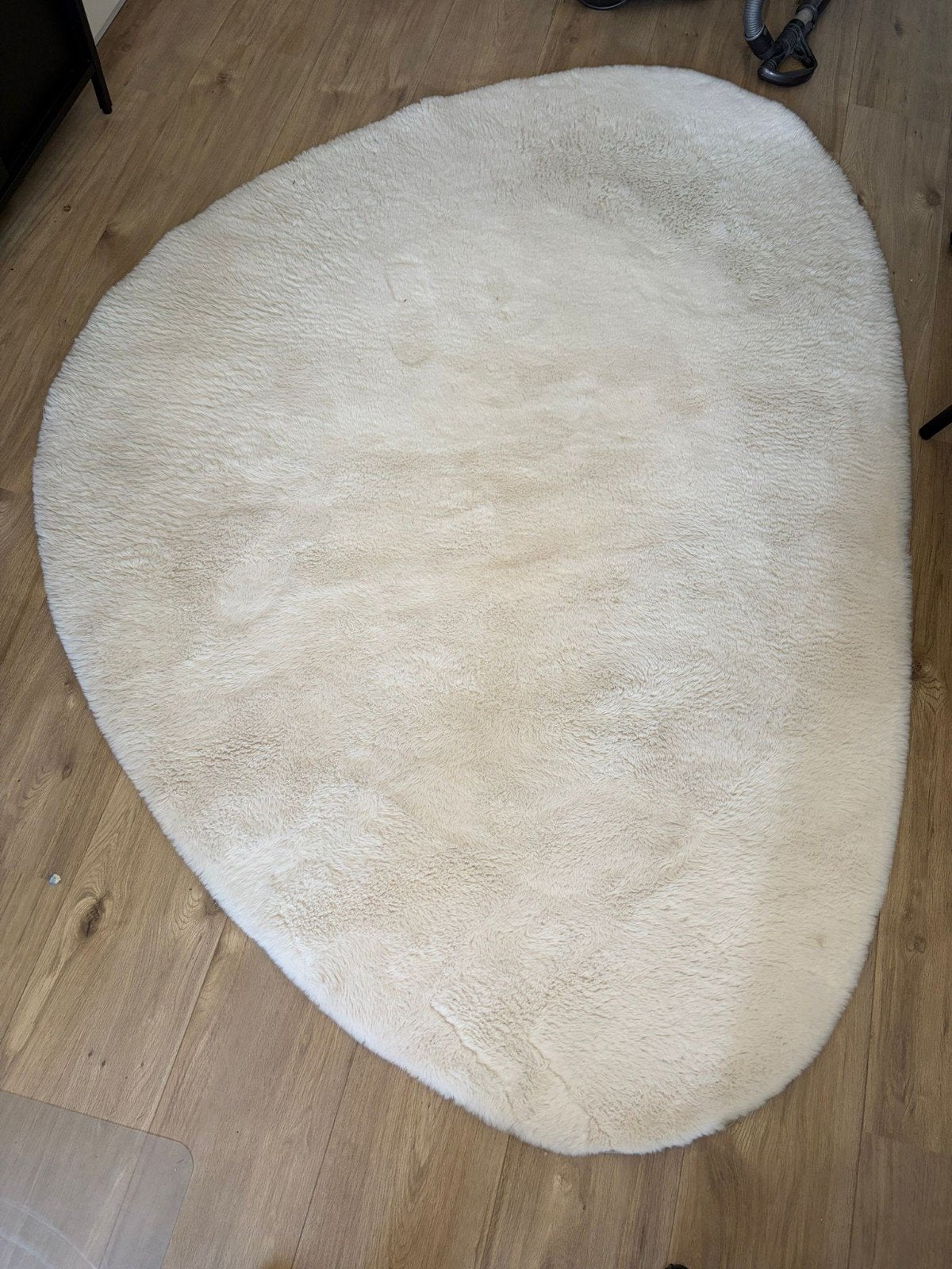 Crème Vloerkleed - 150 x 210 cm, Huis en Inrichting, Stoffering | Tapijten en Kleden, Ophalen, Gebruikt, 150 tot 200 cm, 200 cm of meer