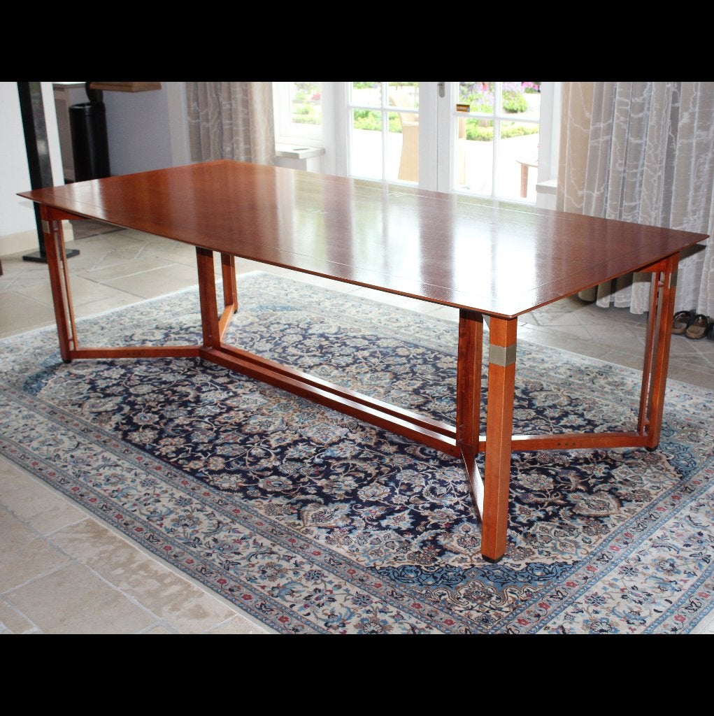 Schuitema eetkamertafel 240 cm, Huis en Inrichting, Gebruikt, 100 tot 150 cm, 200 cm of meer, Vijf personen of meer