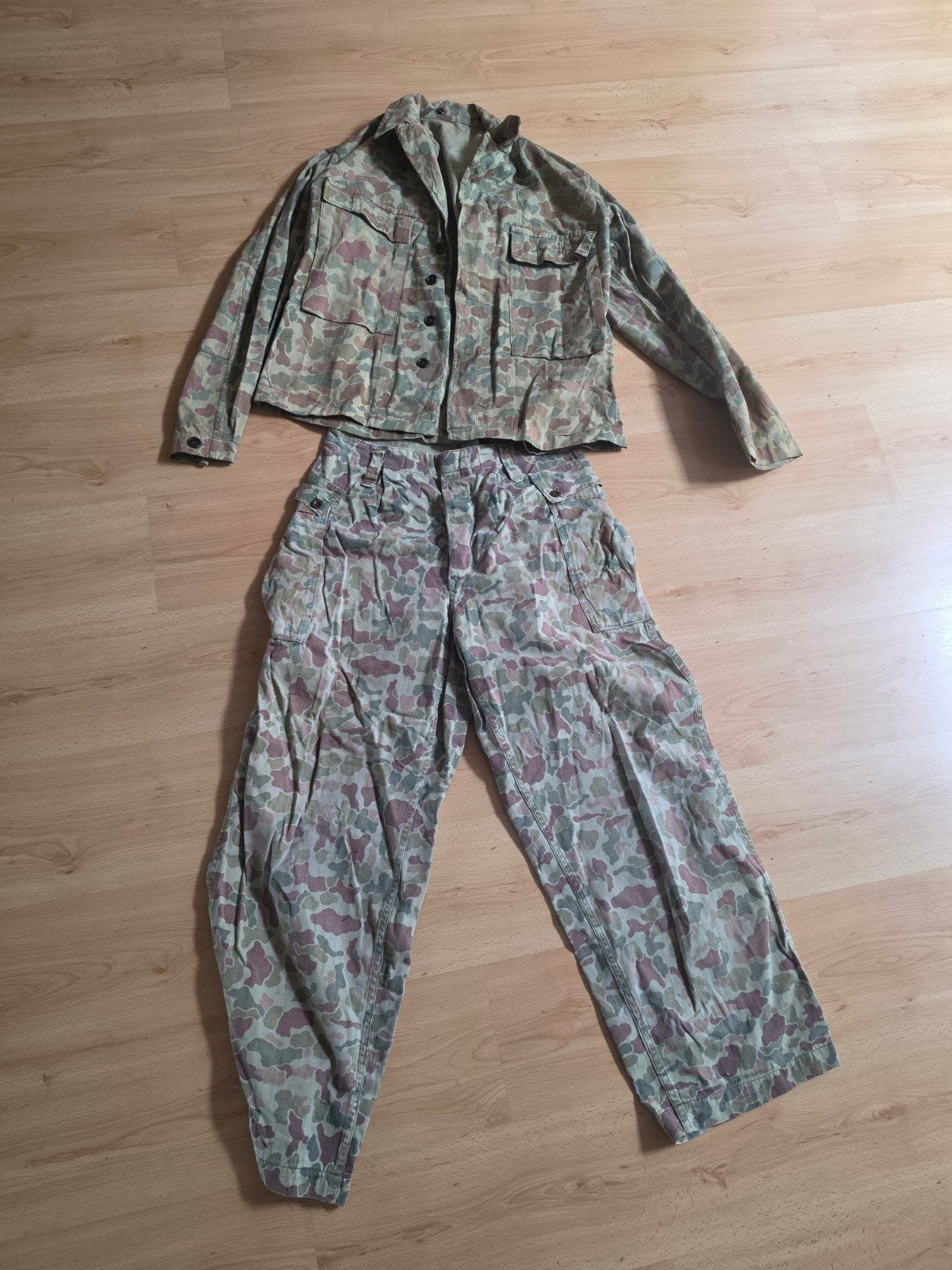 Camouflage pak Nederland commando's jaren 50., Ophalen of Verzenden, Overige soorten, Nederland, Kleding of Schoenen