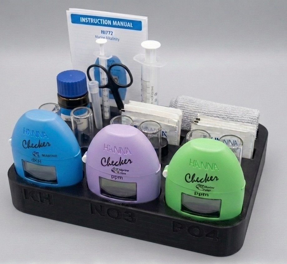 Hanna Checker Organizer Tray KH NO3 PO4 Reef Aquarium, Ophalen of Verzenden, Nieuw, Overige typen