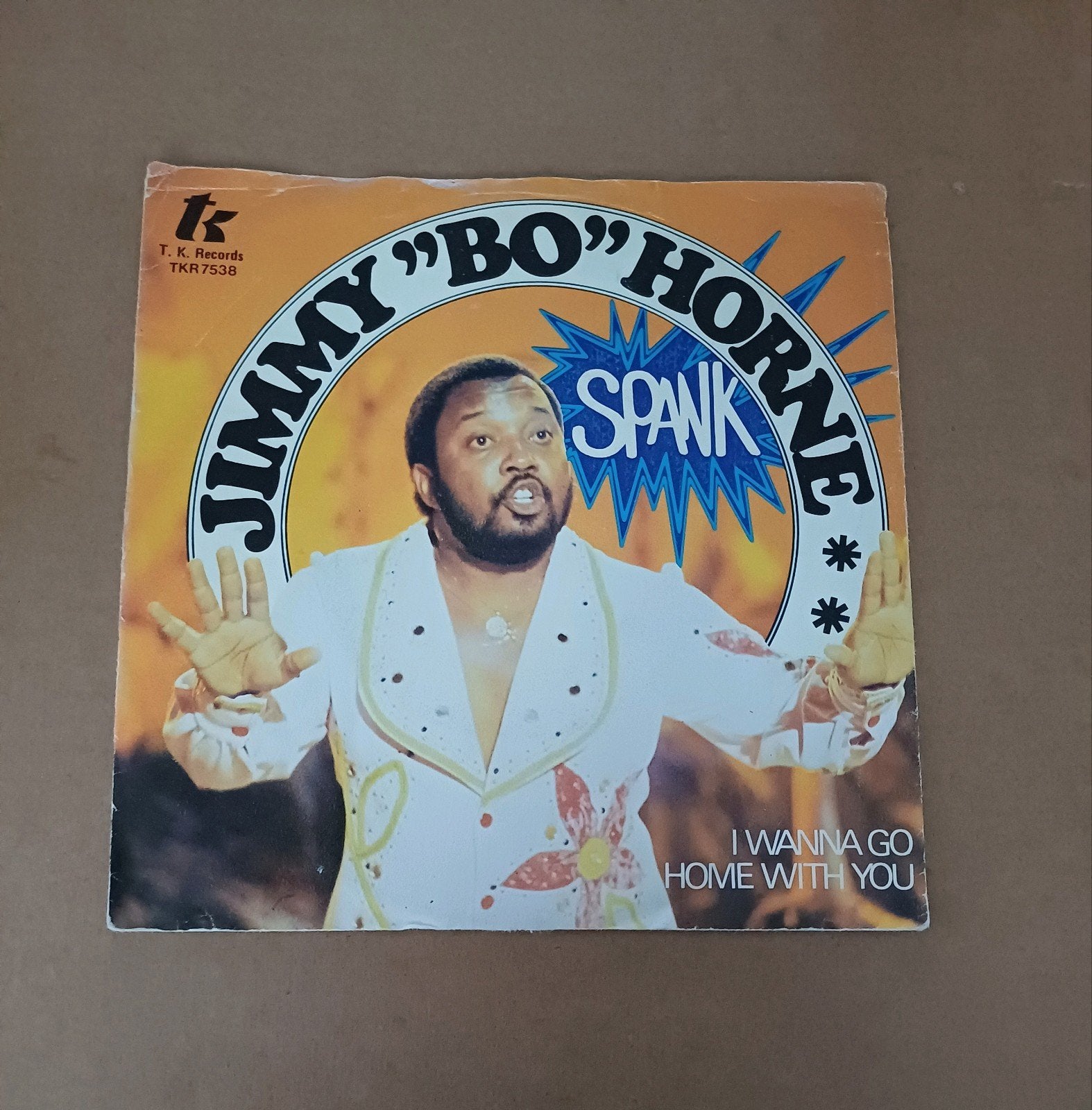 Jimmy 'Bo'Horne - Spank, Gebruikt, 7 inch, Ophalen of Verzenden, Pop