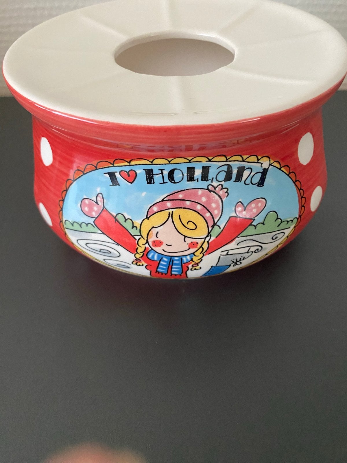 Blond Amsterdam I Love Holland theelichtje, Ophalen of Verzenden, Zo goed als nieuw