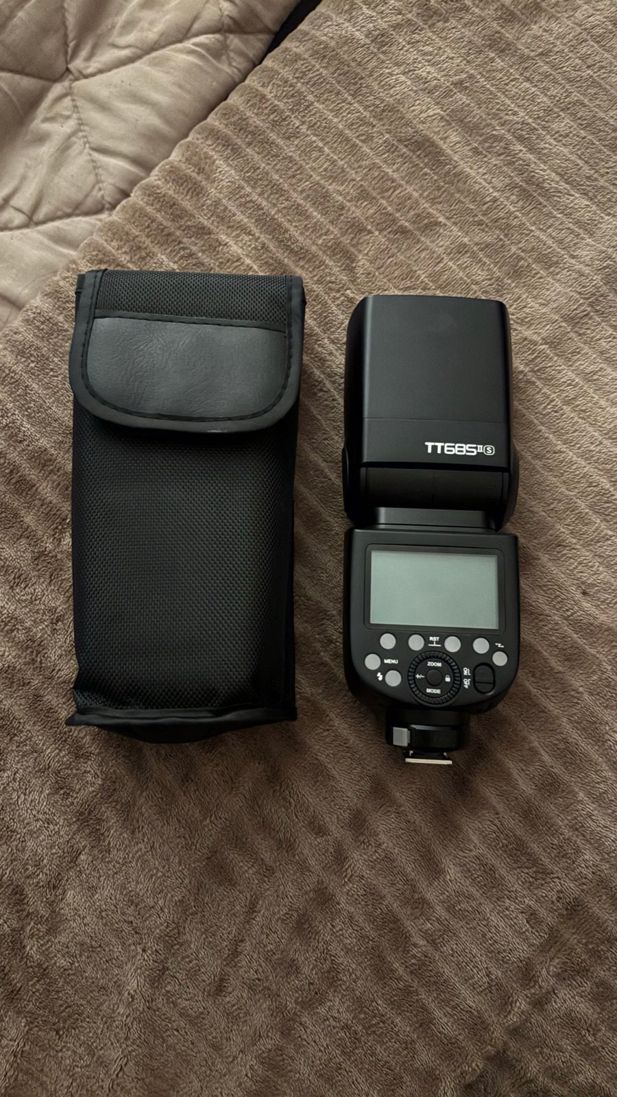 Godox TT685S flitser voor Sony camera's, Ophalen, Externe flitser, Zo goed als nieuw, Sony