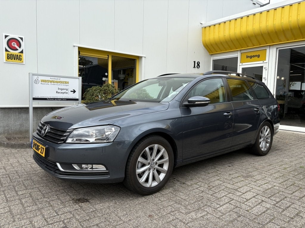 Volkswagen Passat Variant 1.4 TSI 123PK Leer Nieuwe Ketting, Auto's, Voorwielaandrijving, Euro 5, Gebruikt, Beige