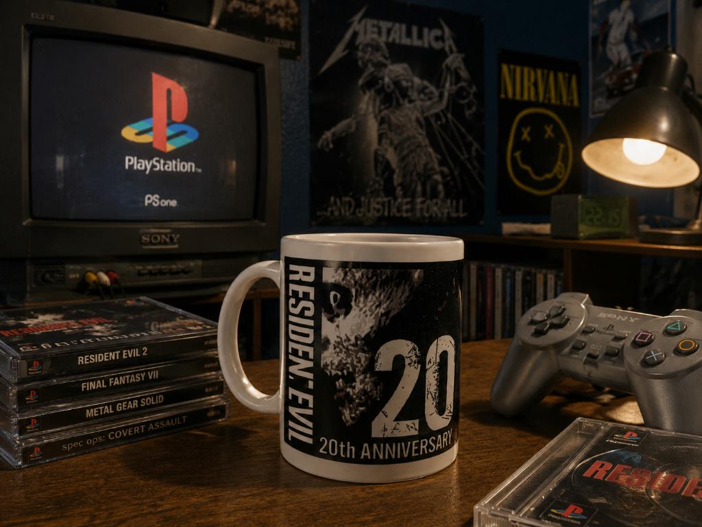 Resident Evil 20th Anniverersary Mug, Avontuur en Actie, Vanaf 18 jaar, 1 speler, Ophalen of Verzenden
