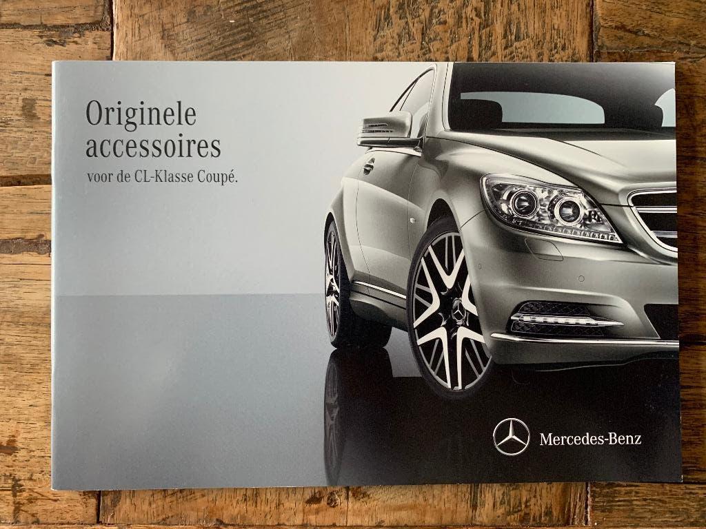 Folder Mercedes-Benz CL-klasse C216 Accessoires 2010, Nieuw, Mercedes-Benz, Mercedes, Ophalen of Verzenden