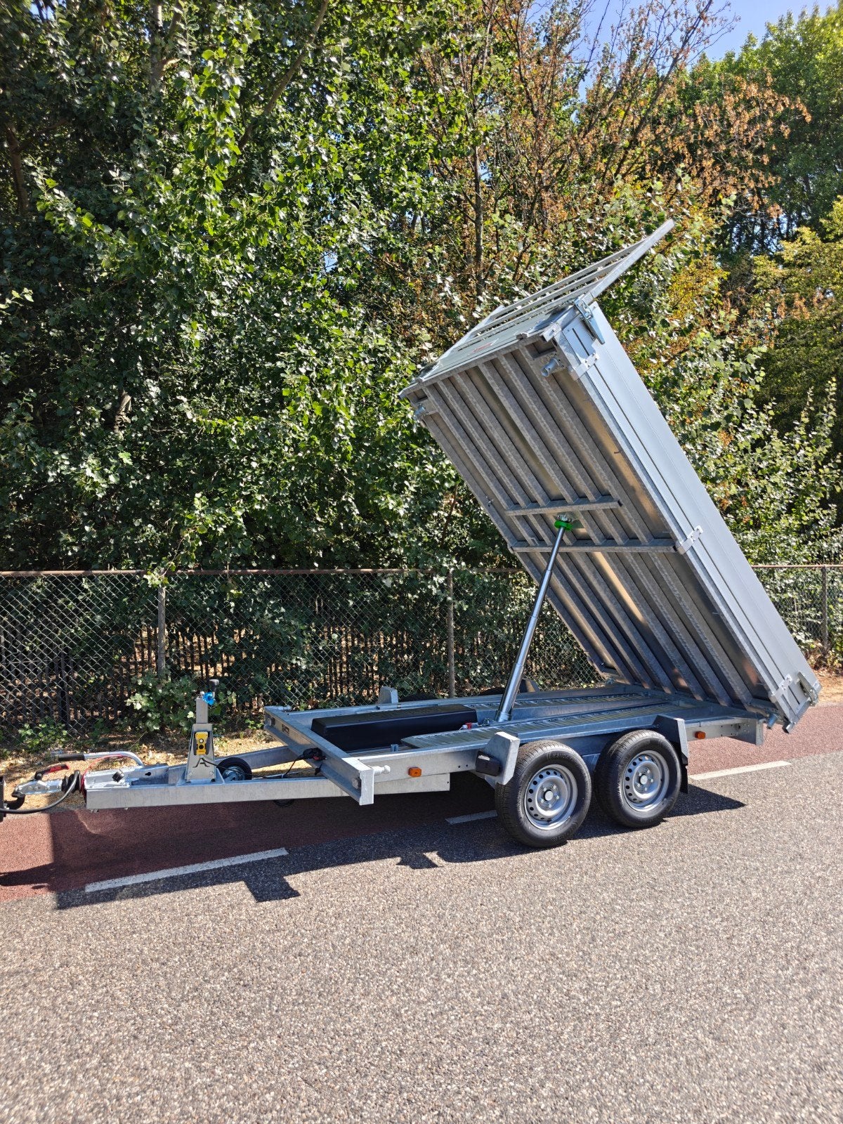 Anssems KSX 2500 kipper aanhanger met rijplaten, Ophalen of Verzenden, Nieuw
