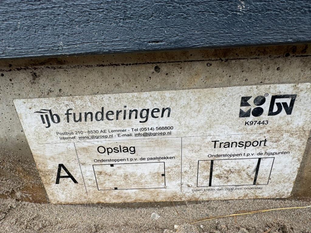 Gratis betonplaat voor fundering schuur - TJB Funderingen, Doe-het-zelf en Verbouw, Overige Doe-het-zelf en Verbouw, Ophalen, Nieuw