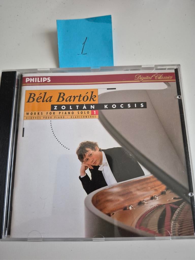 Béla Bartók - Works for Piano Solo 1 - Zoltán Kocsis CD, Ophalen of Verzenden, Modernisme tot heden, Gebruikt, Kamermuziek