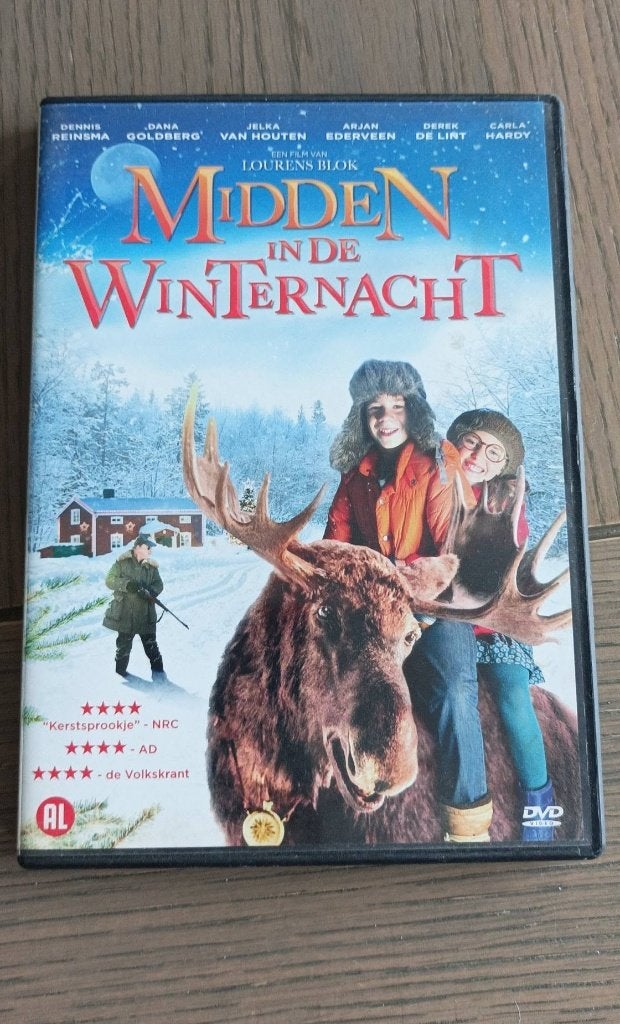 dvd midden in de winternacht, Gebruikt, Alle leeftijden, Ophalen of Verzenden, Kerst
