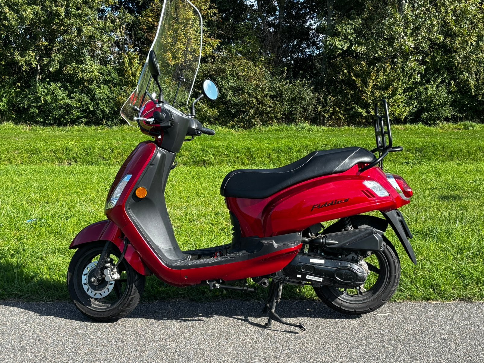 Sym Fiddle II 25 km/u -4/2024 -Slechts 3.400 km bijna nieuw!, Fietsen en Brommers, Ophalen, Zo goed als nieuw, Benzine, Fiddle