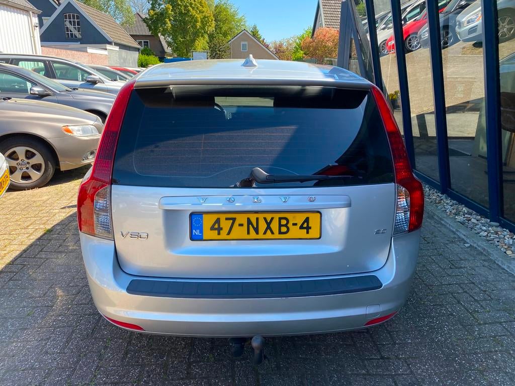 Volvo V50 2.0 Advantage, Auto's, Volvo, Stof, Gebruikt, Zwart, Origineel Nederlands