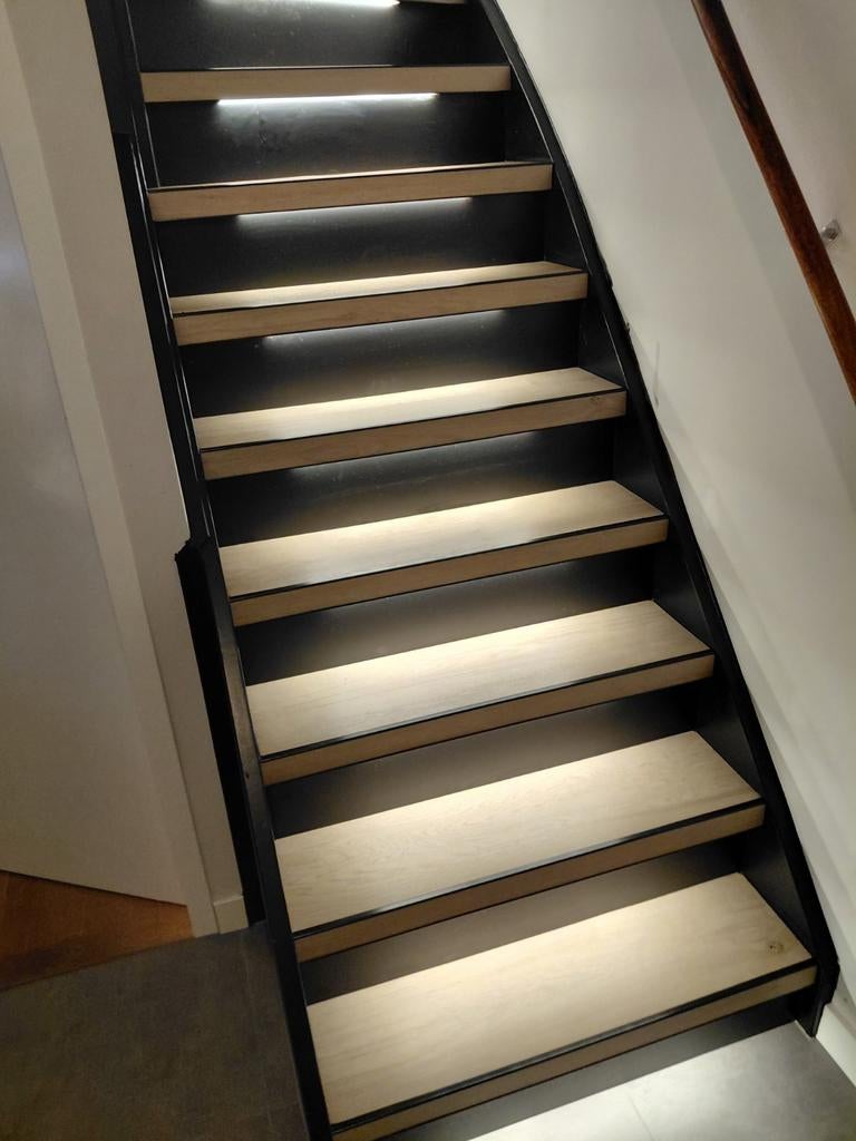 PVC traprenovatie in 12 kleuren met profiel, Ophalen of Verzenden, Nieuw, Minder dan 2 meter
