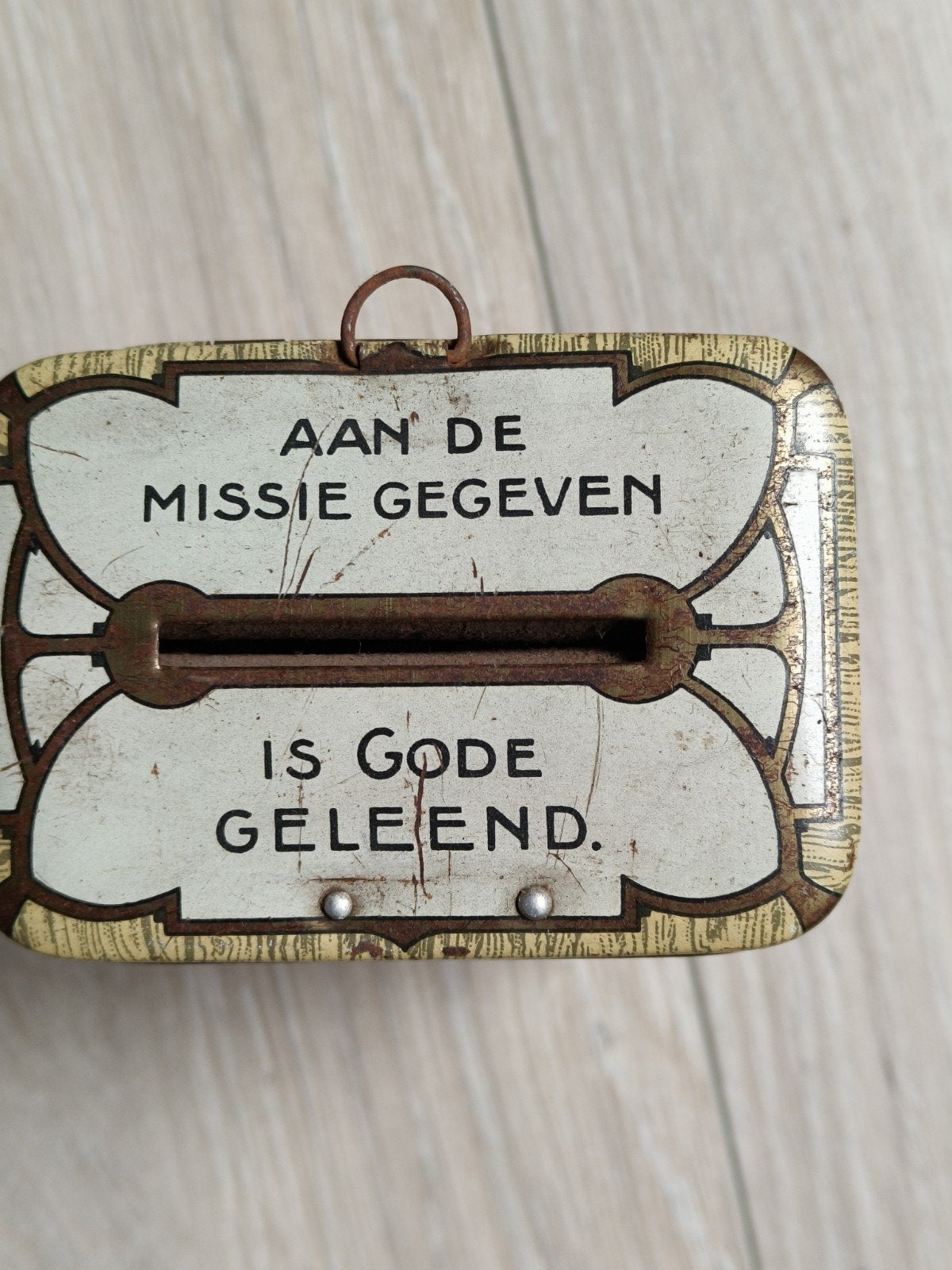 Foto 6 van BLIKJE, TILBURG, MISSIE NEDERL. OOST-INDIË, SPAARPOTJE