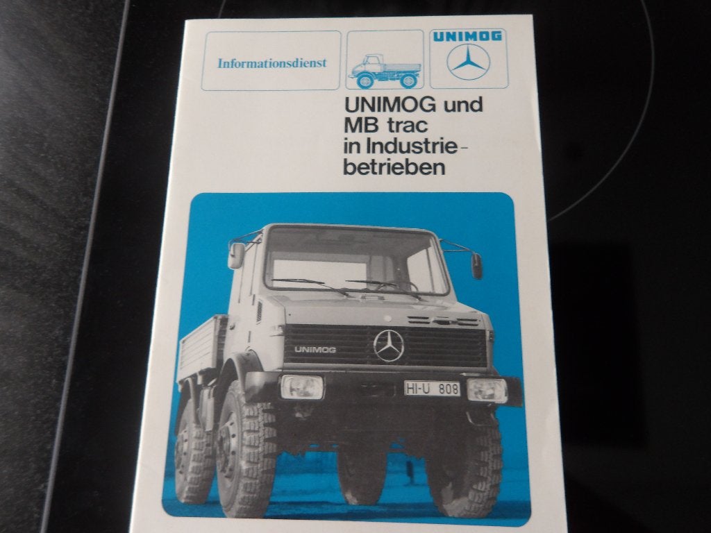 Unimog en MB trac in industriële bedrijven, Ophalen of Verzenden