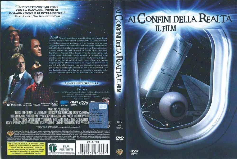 Twilight Zone the Movie 1983 DVD met Dan Aykroyd, Albert, Cd's en Dvd's, Alle leeftijden, Ophalen of Verzenden, Zo goed als nieuw
