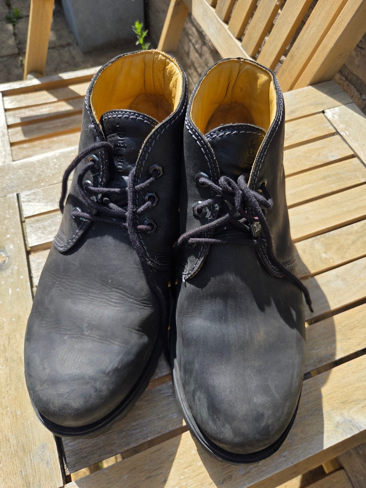 Zwarte panama jacks - Maat 43, Kleding | Heren, Schoenen, Zwart, Boots, Ophalen of Verzenden, Gedragen
