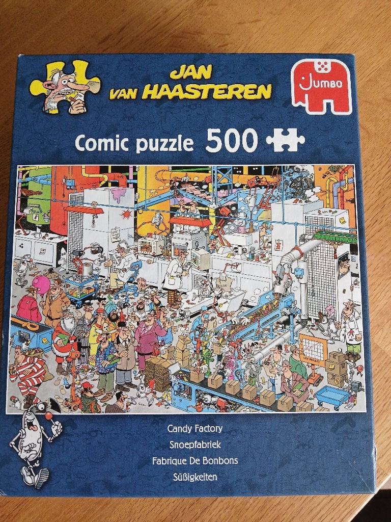 Puzzel 500 stuks Jan van Haasteren, Ophalen, 500 t/m 1500 stukjes, Zo goed als nieuw