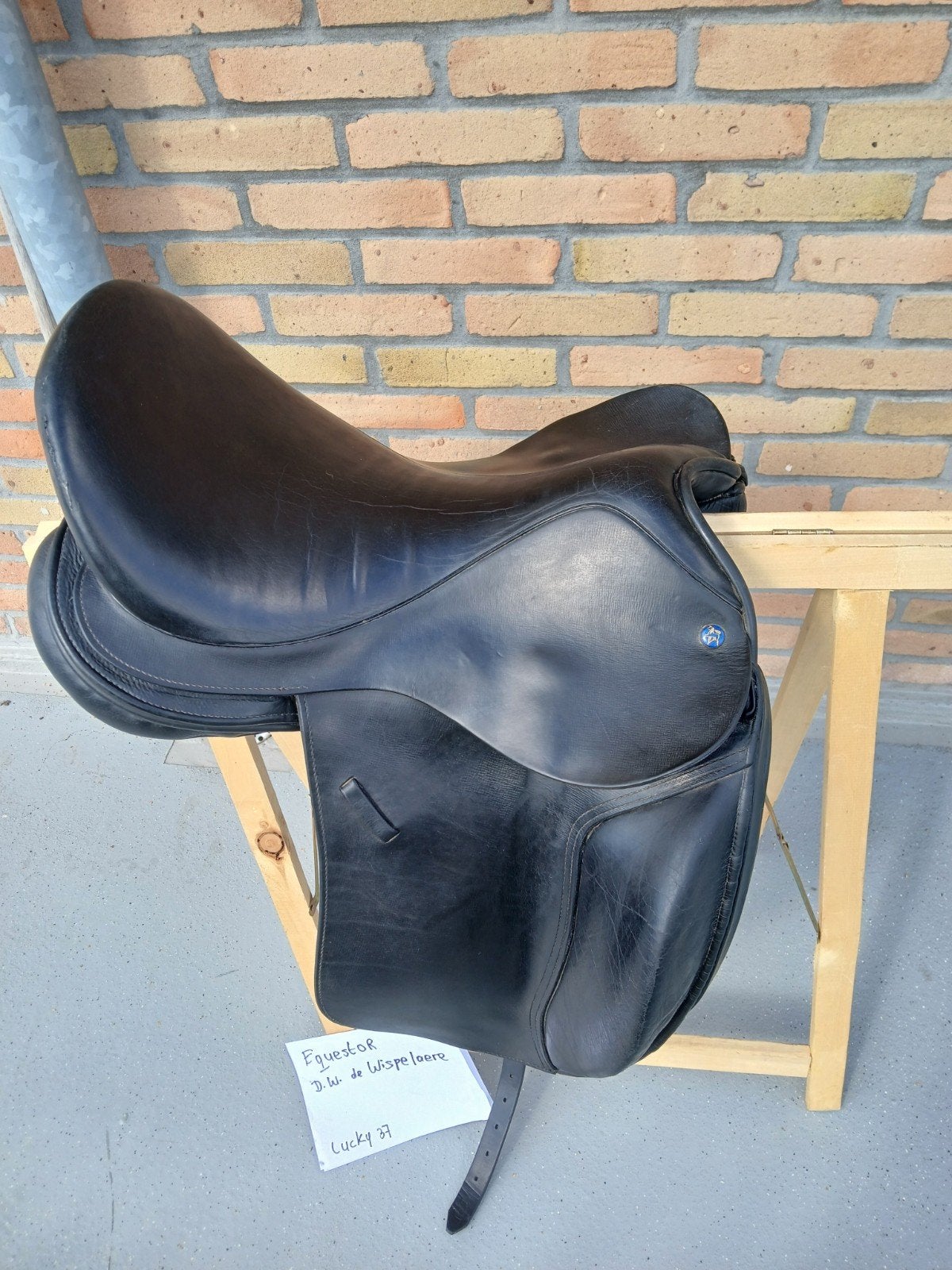 Equestor 18 inch zadel, Ophalen, Gebruikt, Dressuur, Wijd