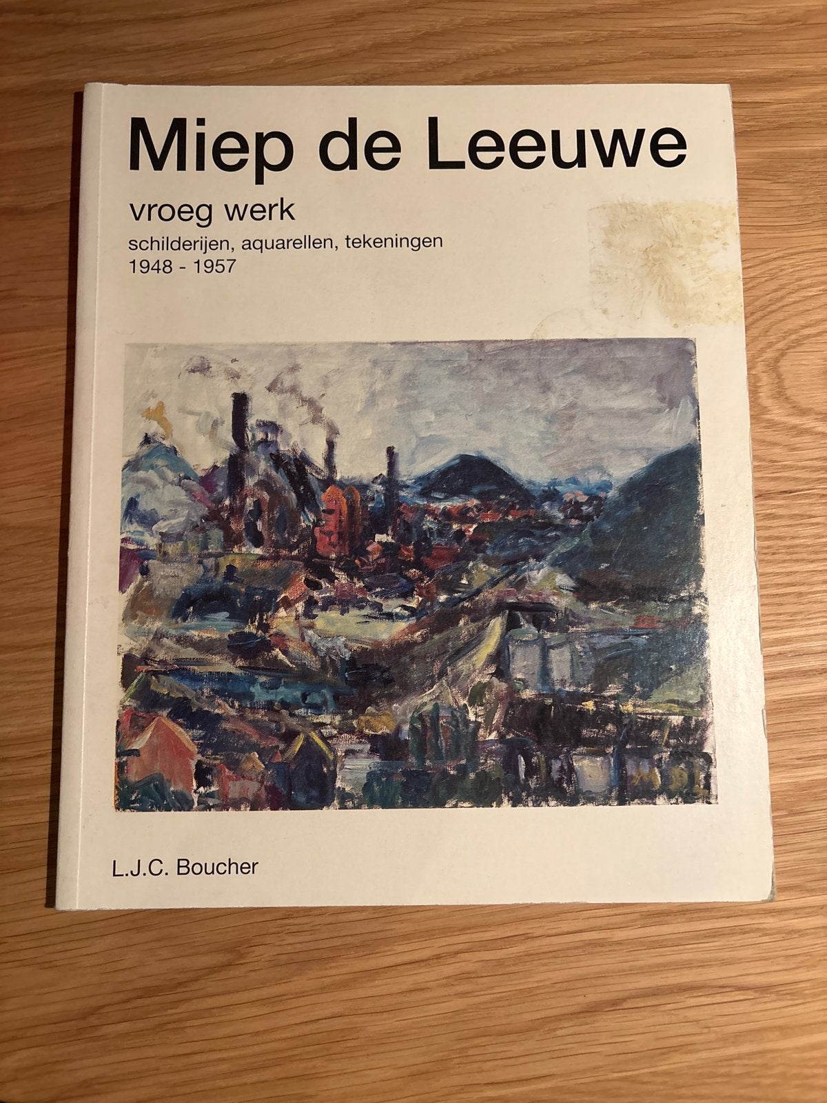 Miep de Leeuwe: Vroeg Werk (1948-1957) - Schilderijen, Aquar, Boeken, Verzenden, Gelezen, Schilder- en Tekenkunst
