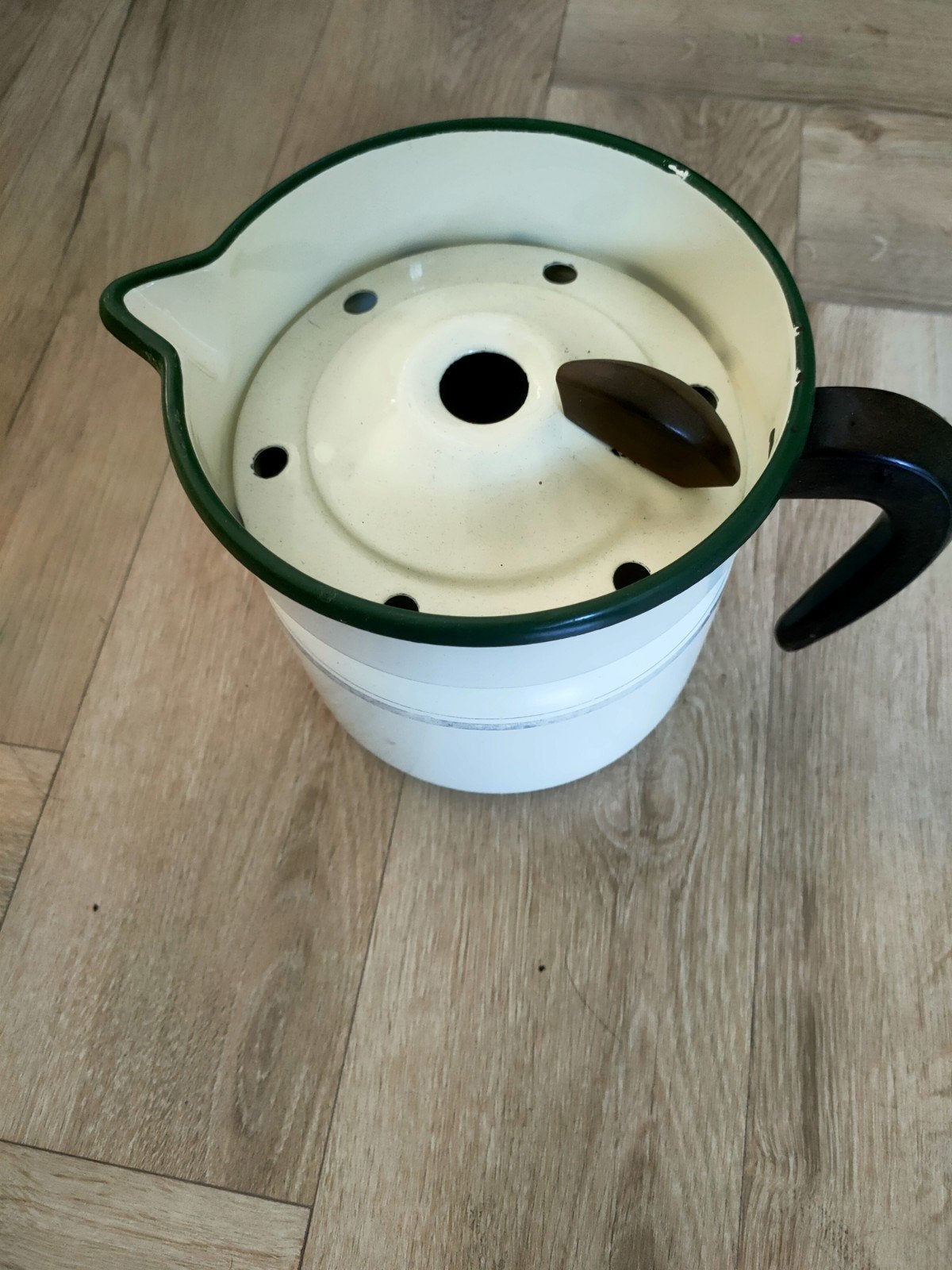 melkkoker emaille, Ophalen of Verzenden
