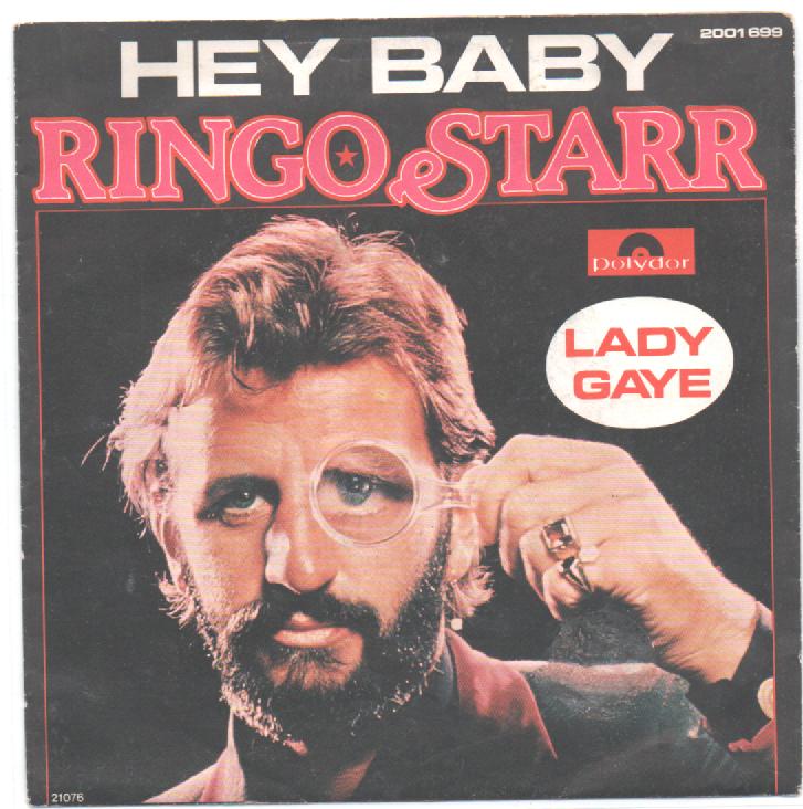 The Beatles- Ringo Starr- Hey Baby Belgische persing