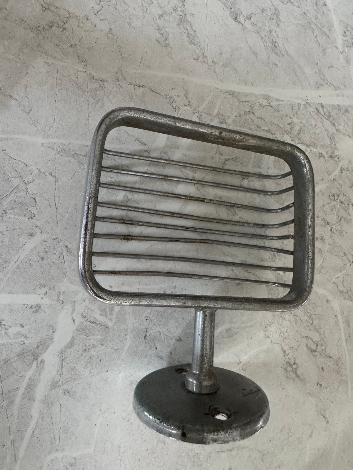 Vintage zeepbakje chroom, Ophalen of Verzenden, Zo goed als nieuw