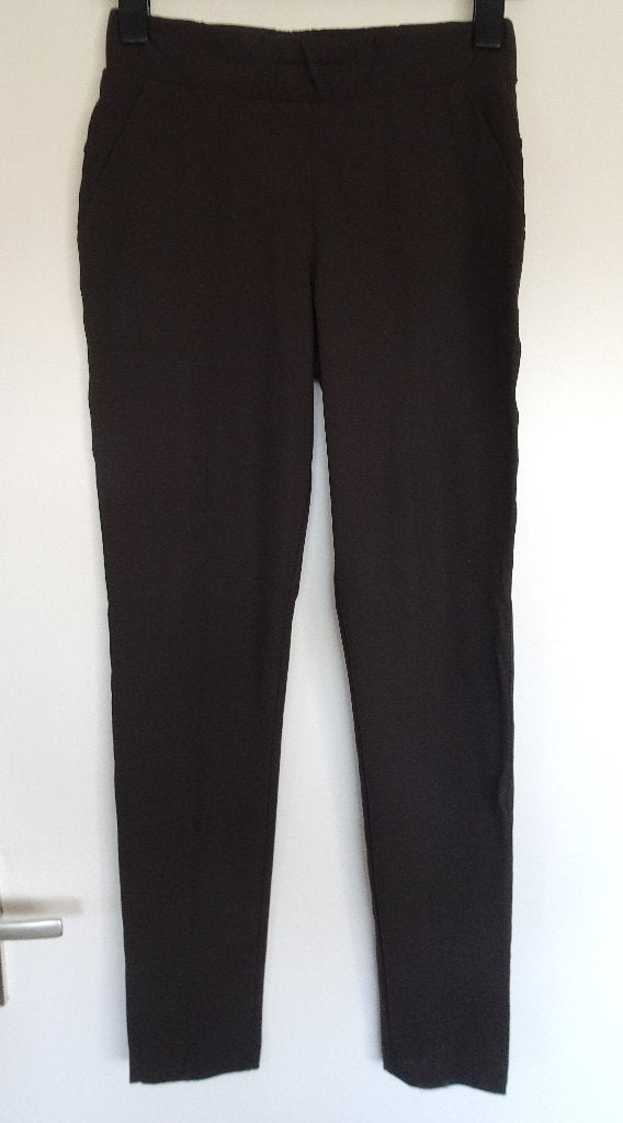 STRETCH BROEK VAN HELENA HART MAAT S, Kleding | Dames, Bruin, Zo goed als nieuw, Maat 36 (S), Lang