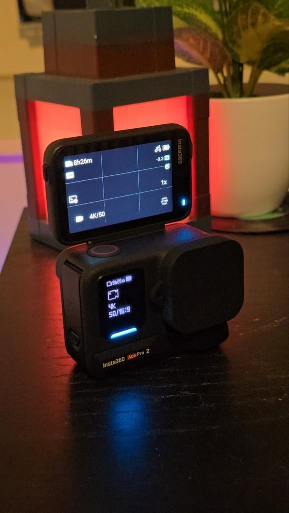 insta360 Ace Pro 2 + xplorer grip, Ophalen of Verzenden, Zo goed als nieuw, Overige merken